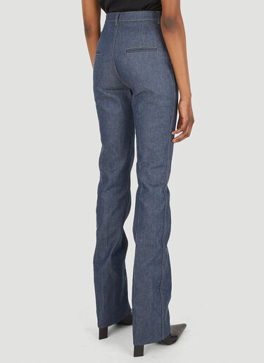 Saint Laurent Straight-Leg Denim Jeans Blue sla0247034