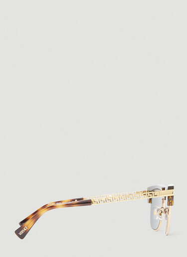Versace Greca Sunglasses Brown lxv0353007