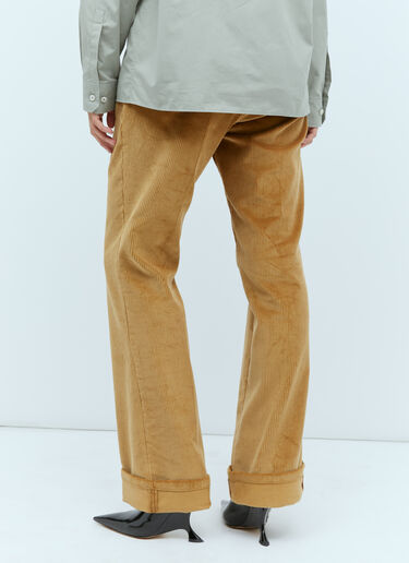 Corduroy Pants Miu Miu Corduroy Pants Brown miu0254014