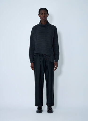 Turtleneck Striped Sweater Comme des Garçons Homme Turtleneck Striped Sweater Grey cdh0162004