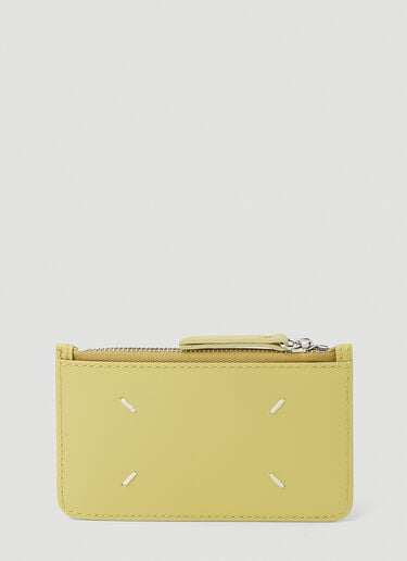 Zip Cardholder Maison Margiela Zip Cardholder Yellow mla0151053