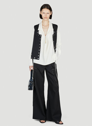 Aine Gilet Jacket Kiko Kostadinov Aine Gilet Jacket Black kko0252003