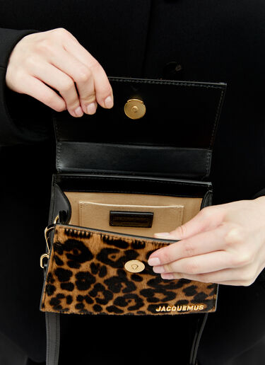 Jacquemus 르 치키토 미디엄 핸드백 브라운 jac0256084