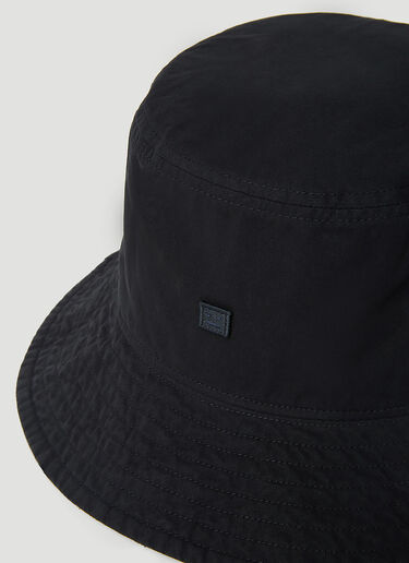 Logo Patch Bucket Hat Acne Studios Logo Patch Bucket Hat Black acn0153052