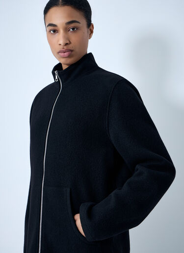 Wool Zip-Up Jacket RIER Wool Zip-Up Jacket Black rrr0364003