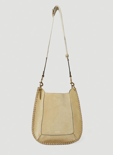 Isabel Marant Oskan Shoulder Bag Beige ibm0251016