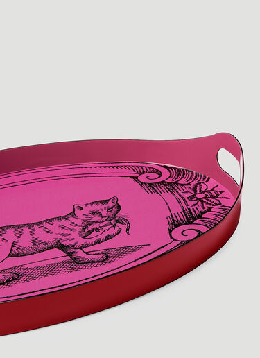 Gucci Oval Cat Tray Pink wps0638359