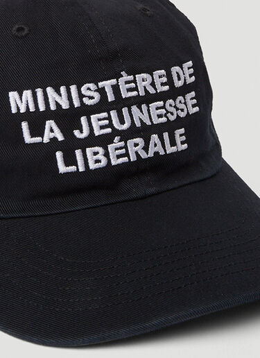 Liberal Youth Ministry Logo Embroidery Baseball Cap Black lym0150016