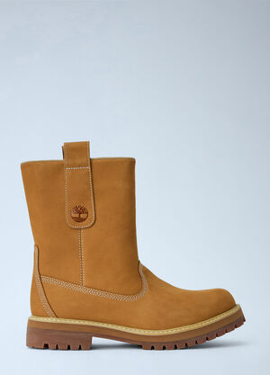 Timberland Heritage Mid Pull On Boots Brown tbr0166005