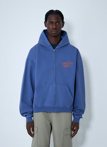 90's Zip-Up Hooded Sweatshirt Gallery Dept. 90's Zip-Up Hooded Sweatshirt Purple gdp0162007