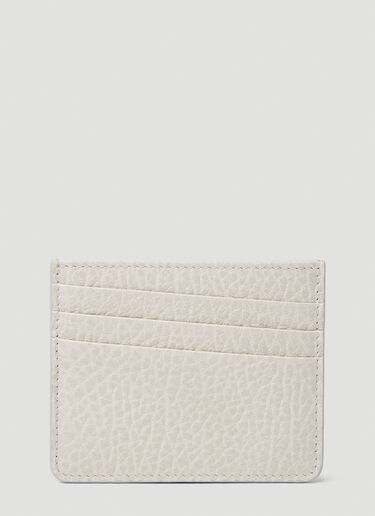 Maison Margiela Signature Stitch Cardholder White mla0151051