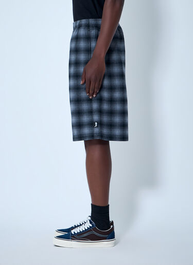 Stüssy Checked Elasticated Waist Shorts Blue sts0164014