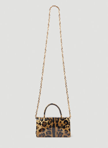 Dolce & Gabbana DGガールズ ミニハンドバッグ ブラウン dol0254016