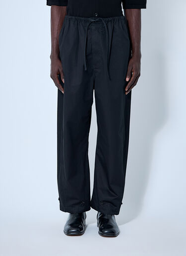 Lemaire Twisted Pants Black lem0160007