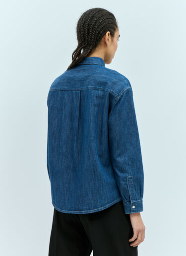A.P.C. Chemise 男友风衬衫  蓝色 apc0255009