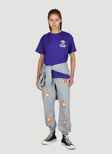 Sky High Farm Workwear 印花 T 恤 紫色 skh0352013
