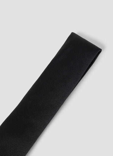 Dolce & Gabbana Twill Tie Black dol0252025