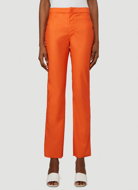 Alexander Wang Straight Leg Pants Blue awg0252002