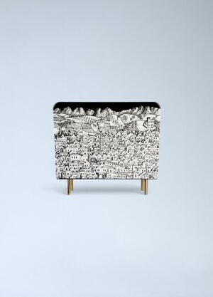 Fornasetti Gerusalemme Magazine Rack White wps0691811