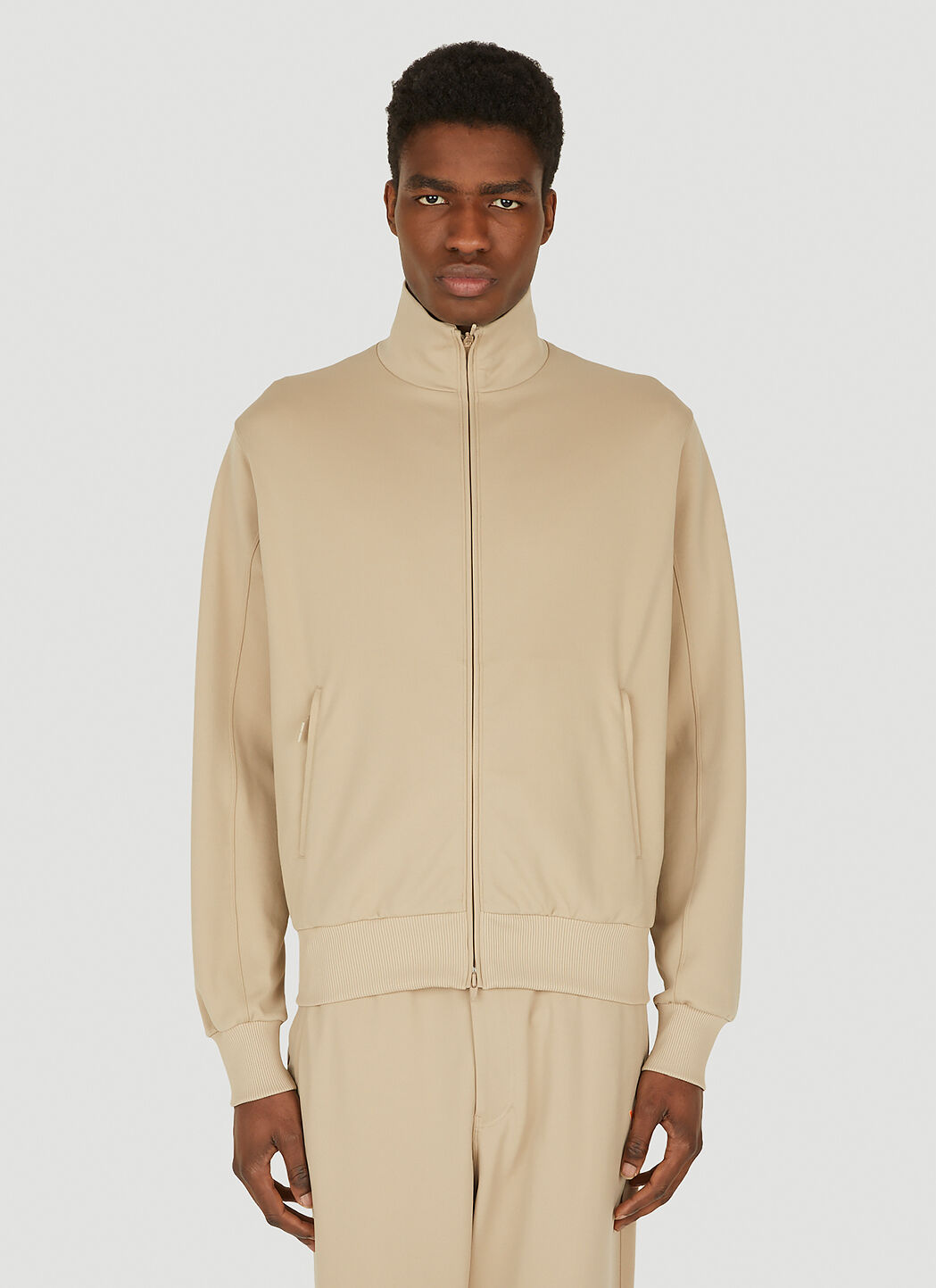 Adidas track jacket best sale khaki