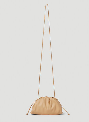 Bottega Veneta Pouch Mini Shoulder Bag Beige bov0249166