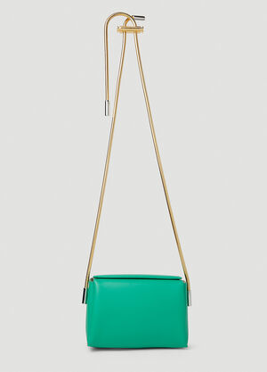 Marni Toggle 小号单肩包 绿色 mni0251048