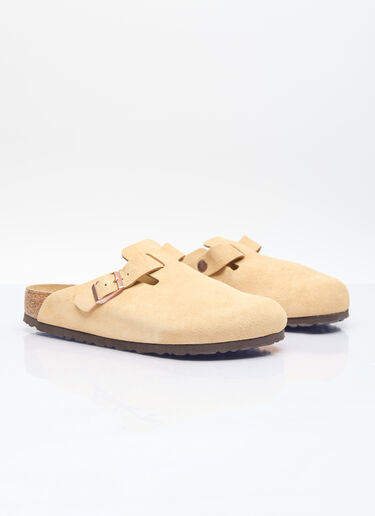 Birkenstock Boston 穆勒鞋  米色 brk0156009