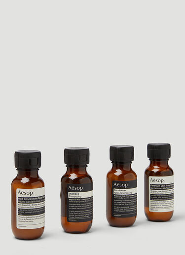 Aesop アライバル トラベルキット ブラウン sop0349024