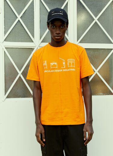 Space Available Circular Industries T-Shirt Orange spa0354014