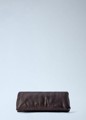 Rick Owens Soft Clutch Dark Brown ric0166015