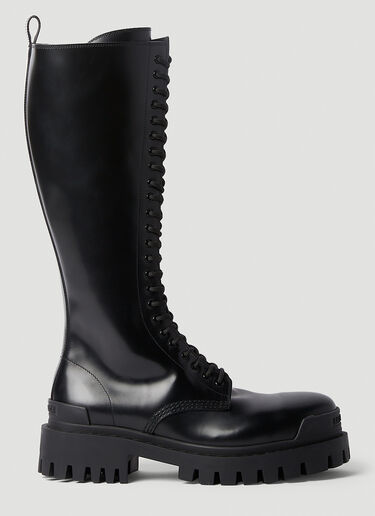 Balenciaga Strike 20mm Boots Black bal0254031