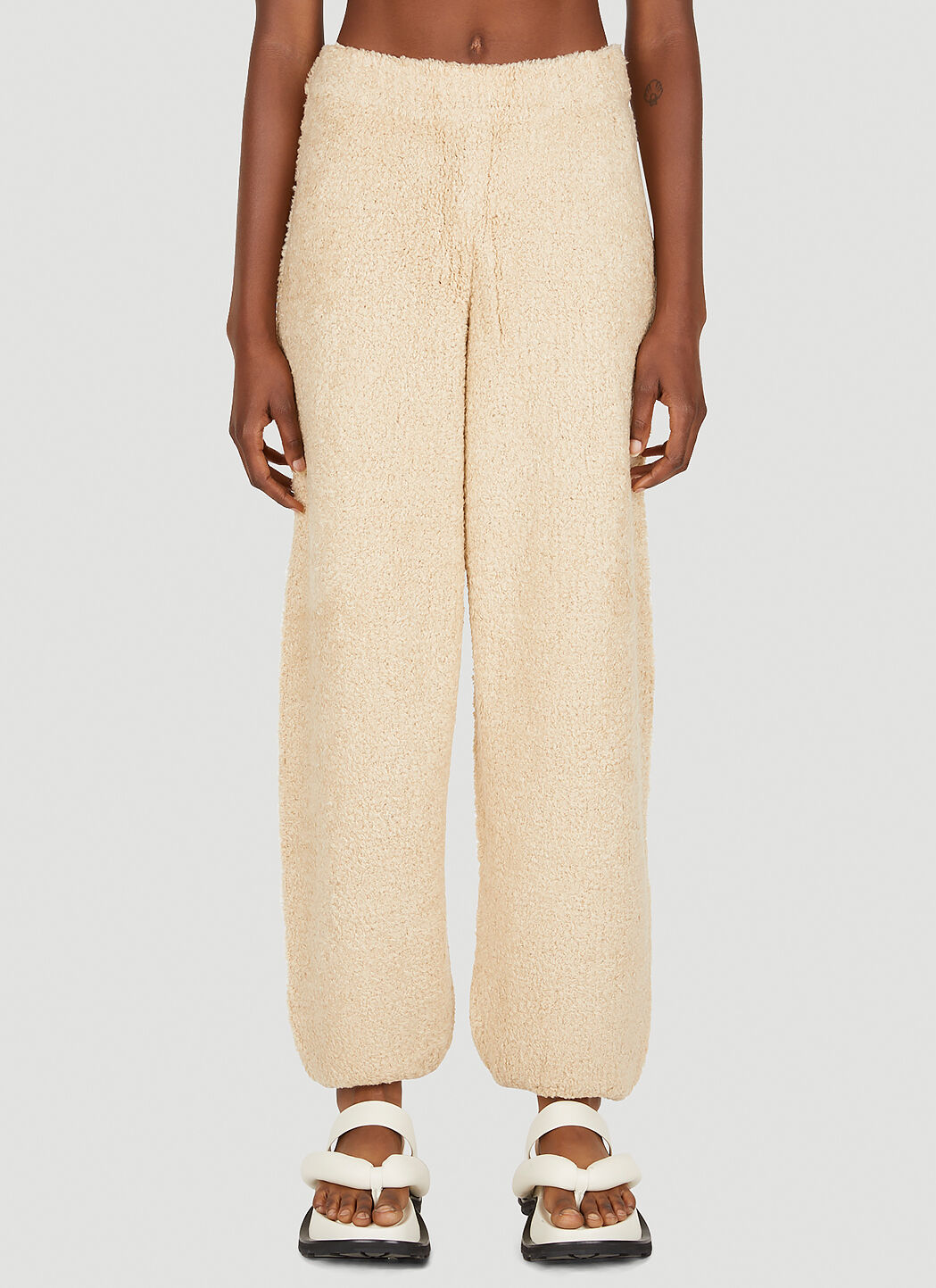 TheOpen Product 羊毛针织运动裤 棕色 top0249014