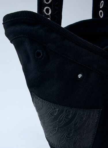 Kiko Kostadinov 하타 저지 크로스바디 백 블랙 kko0164011