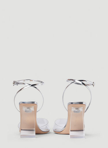 Gianvito Rossi Cosmic 85 High Heel Sandals Silver gia0250003