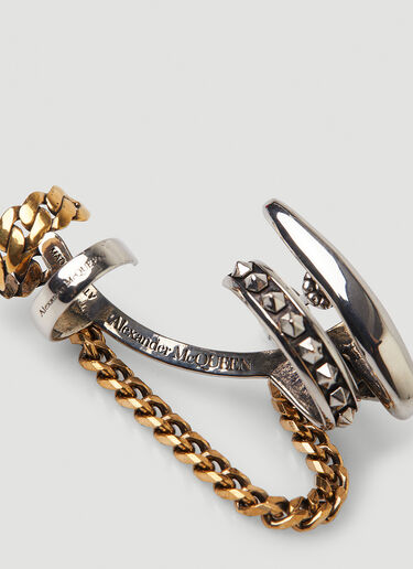 Multichain Cuff Alexander McQueen Multichain Cuff Silver amq0246044