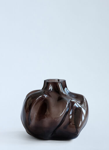 Contoured Glass Vase 101 Copenhagen Contoured Glass Vase Grey wps0692017