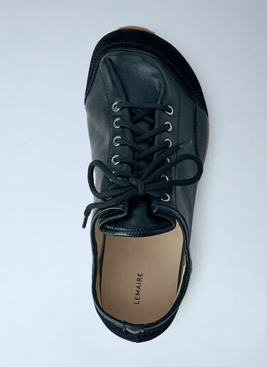 LN-CC® - Lemaire: Gummy Grip Sneakers - Black Lemaire Gummy Grip Sneakers Black lem0266002