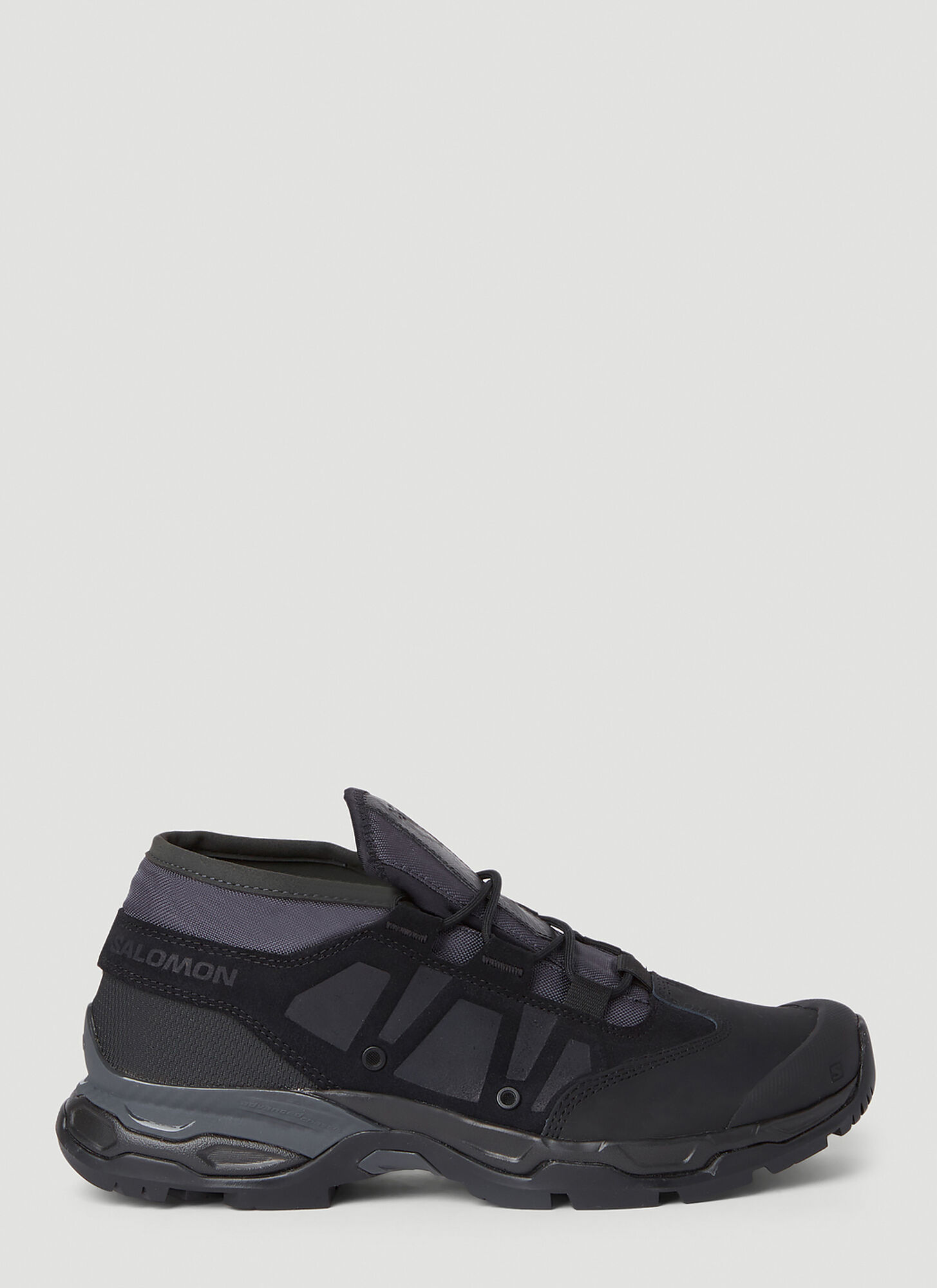 Shop Salomon Jungle Ultra Low Avanced Sneakers In Black