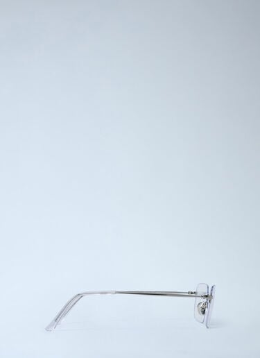 Invisible Rectangle Sunglasses Balenciaga Invisible Rectangle Sunglasses Silver bal0162023