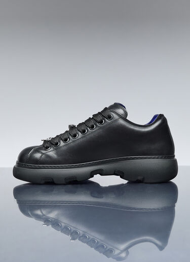 Burberry Ranger Leather Sneakers Black bur0155062