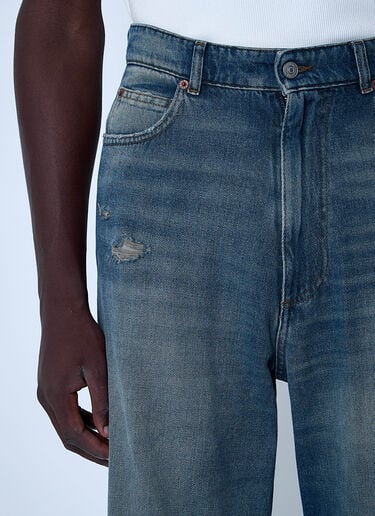 MM6 Maison Margiela 5 Pocket Jeans Blue mmm0159009