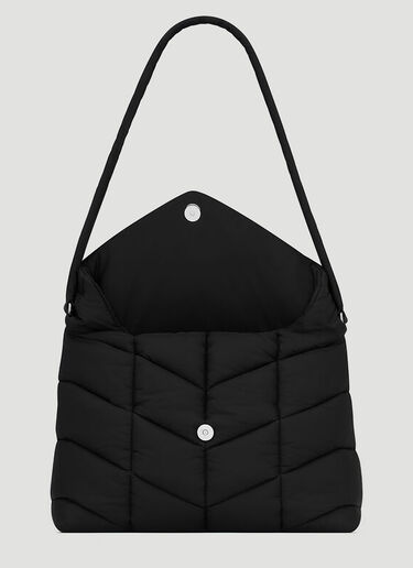 Saint Laurent Puffer Travel Bag Black sla0151086