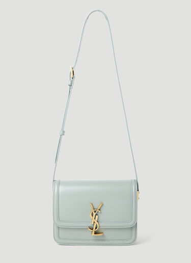 Saint Laurent Solferino Small Shoulder Bag Green sla0252047