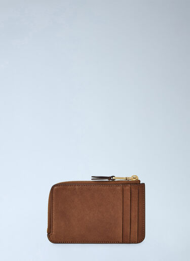 LN-CC® - Miu Miu: Oak Nappa Leather Envelope Card Holder - Brown Miu Miu Oak Nappa Leather Envelope Card Holder Brown miu0266039