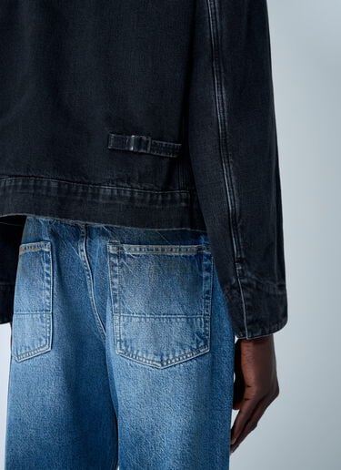 Denim Zip-Up Jacket Maison Margiela Denim Zip-Up Jacket Black mla0161001