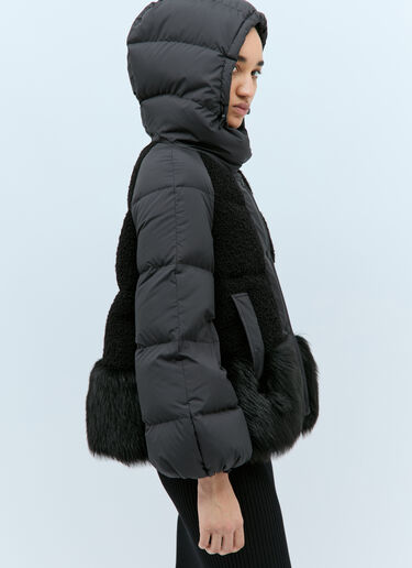 Moncler Brangue 短款羽绒服 黑色 mon0258011