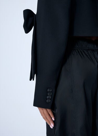 GANNI Cropped Blazer Black gan0263014