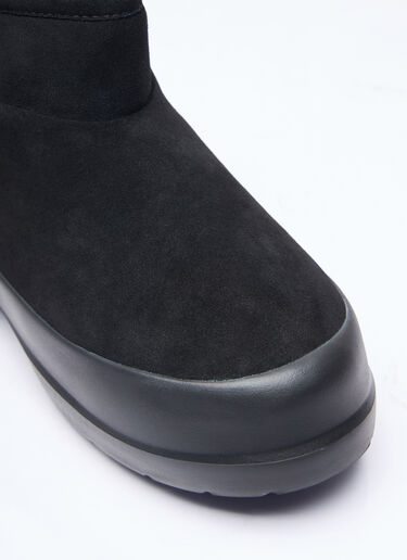 Moon Boot Luna Low Suede Boots Black mnb0258003