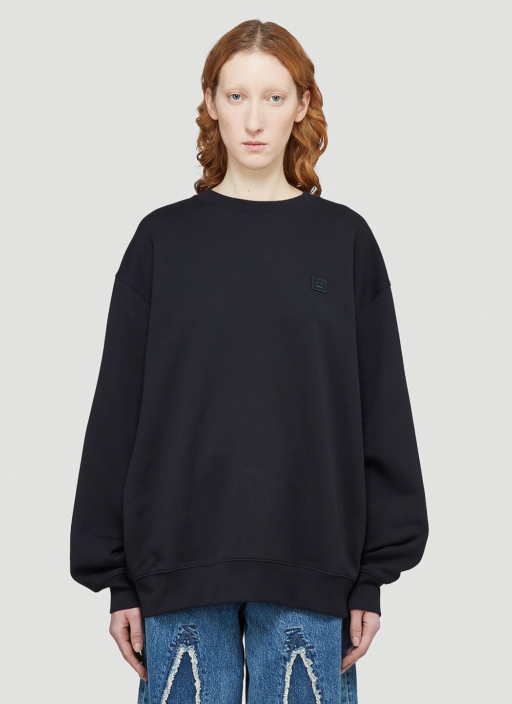 Oversized Face Sweatshirt