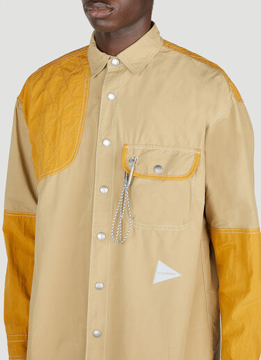 Cordura Shirt And Wander Cordura Shirt Beige anw0152014